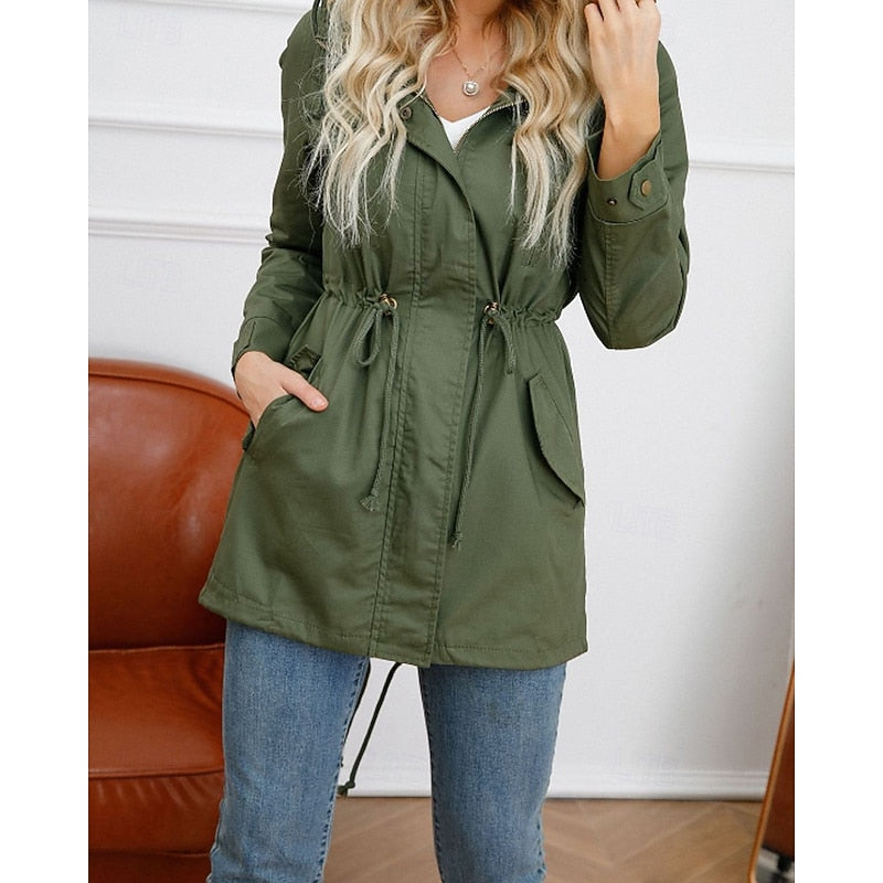 Ruth | Hooded Utility Coat