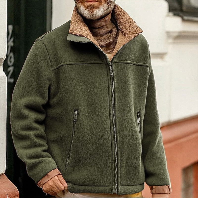 Clifford | Sherpa-Collar Full-Zip Jacket