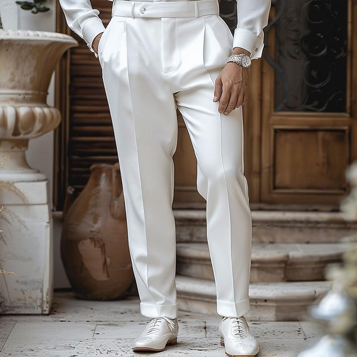 Reid | Tailored Straight-Leg Dress Pants