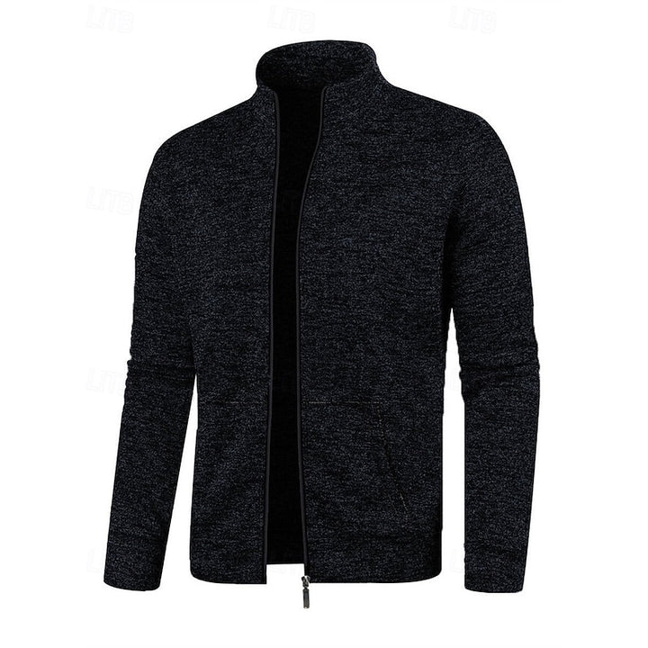 Caleb | Full-Zip Stand Collar Jacket