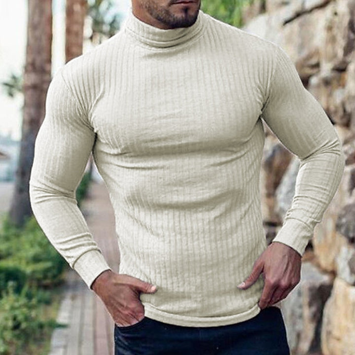 Lucas | Refined Ribbed Turtleneck