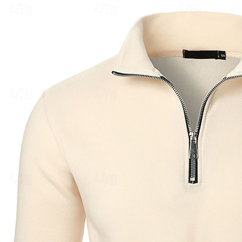 Keith | Quarter-Zip Stand-Collar Pullover