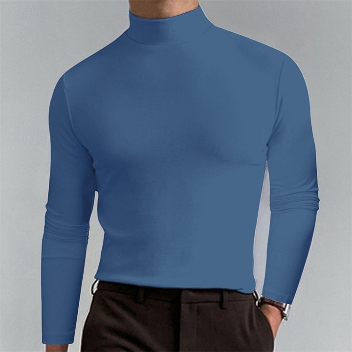 Garrett | Refined Mock-Neck Turtleneck