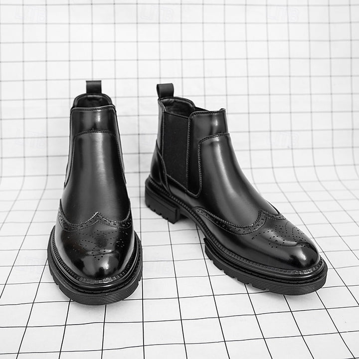 Alistair | Wingtip Chelsea Boots