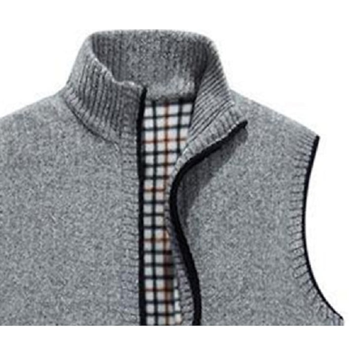 Otis | Cozy Stand-Collar Zip Vest