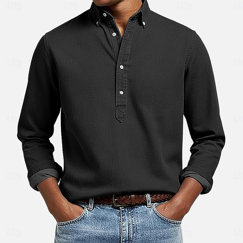 Colton | Casual Popover Shirt