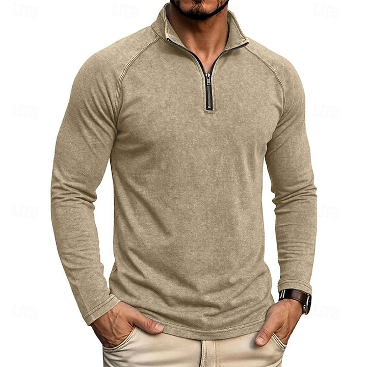 Nicholas | Relaxed Zip-Neck Top