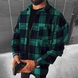 Grayson | Checked Christmas Overshirt