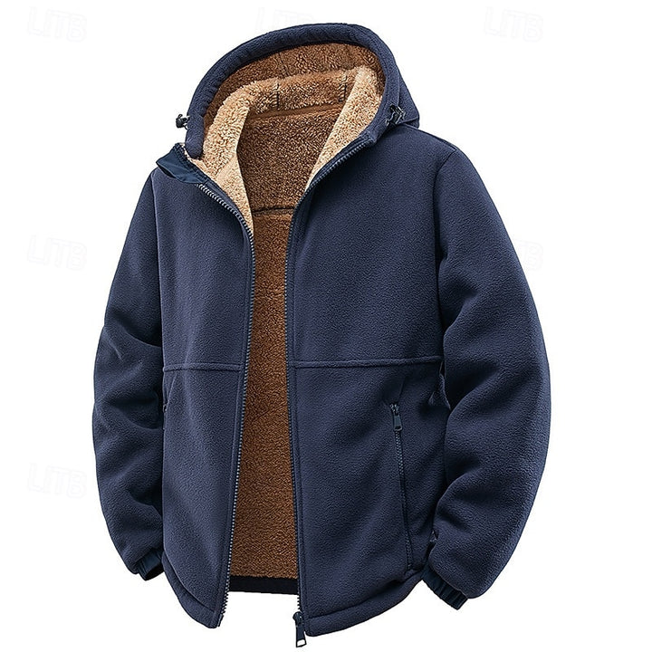 Tobias | Cozy Hooded Full-Zip Jacket