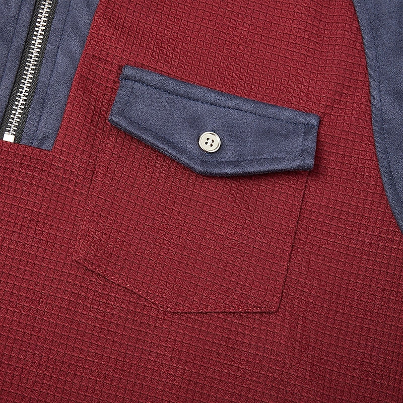 Corbin | Quarter-Zip Textured Pullover
