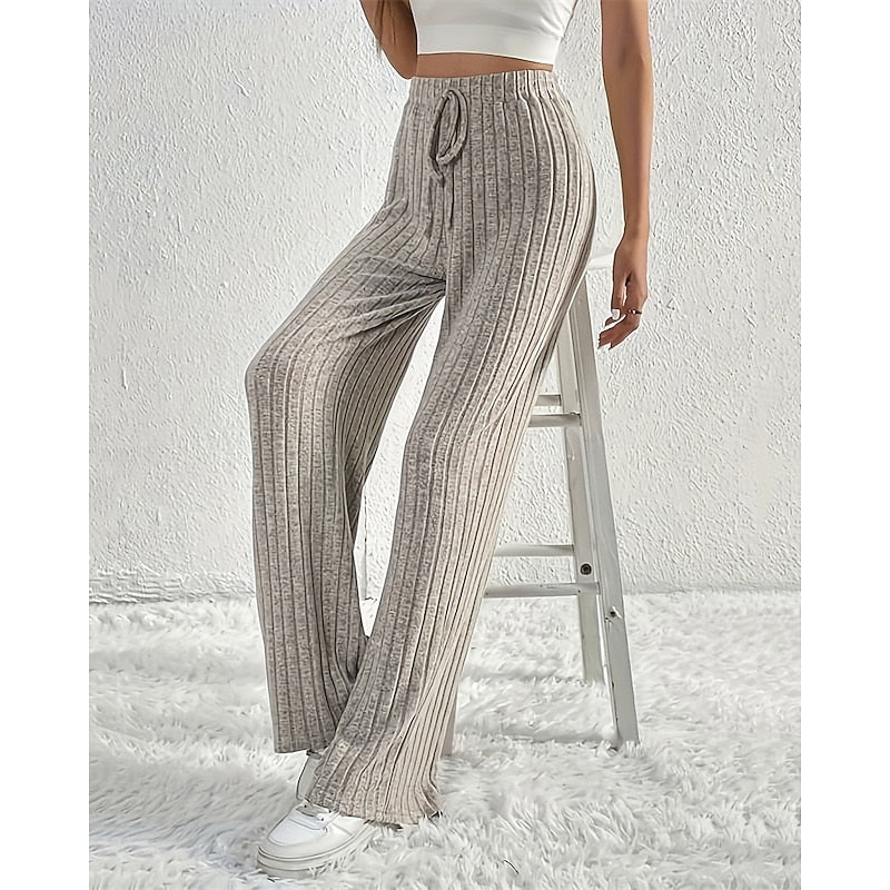 Paige | Wide-Leg High-Waist Pants