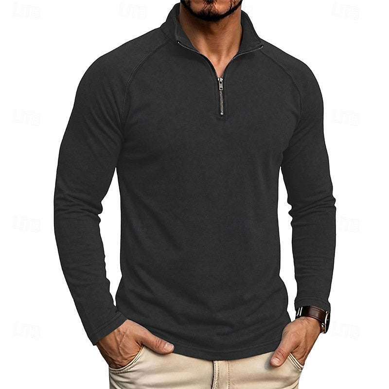 Nicholas | Relaxed Zip-Neck Top