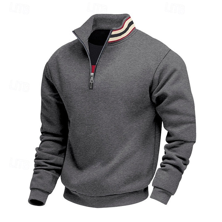 Easton | Quarter-Zip Stand-Collar Pullover