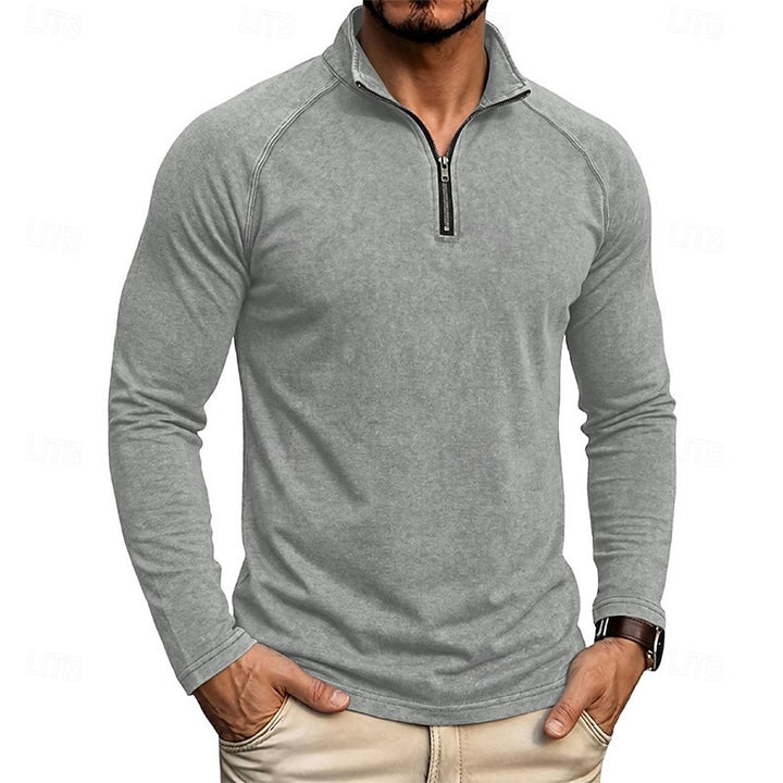 Nicholas | Relaxed Zip-Neck Top