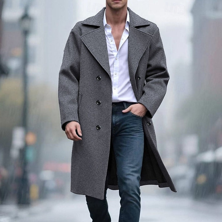 Barnaby | Tailored Long Overcoat