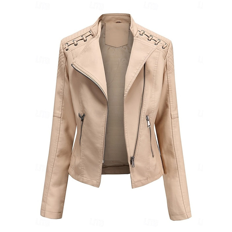 Rosa | Sleek Biker Jacket