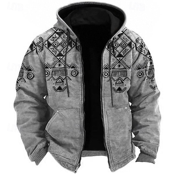 Holden | Heritage Patterned Hooded Jacket