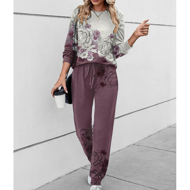 Adele | Floral Lounge Two-Piece Set