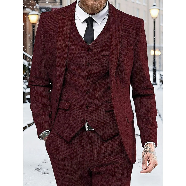 Simon | Refined Three-Piece Suit Set