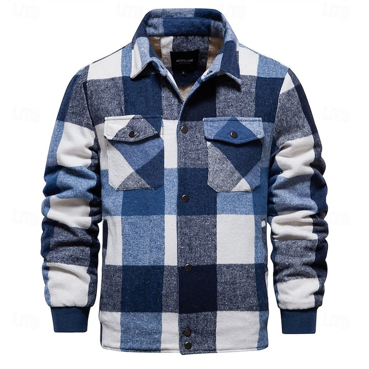 Raymond | Rugged Plaid Shirt Jacket