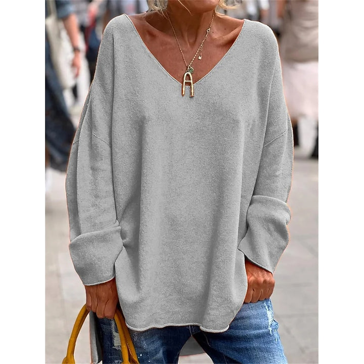 Willow | Relaxed V-Neck Pullover