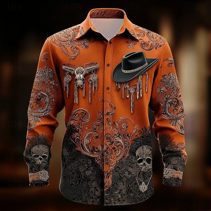 Clint | Western Halloween Statement Shirt