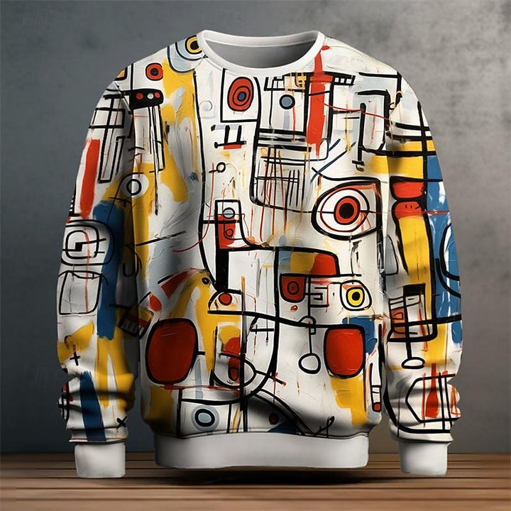 Nash | Artful Crew Neck Sweatshirt