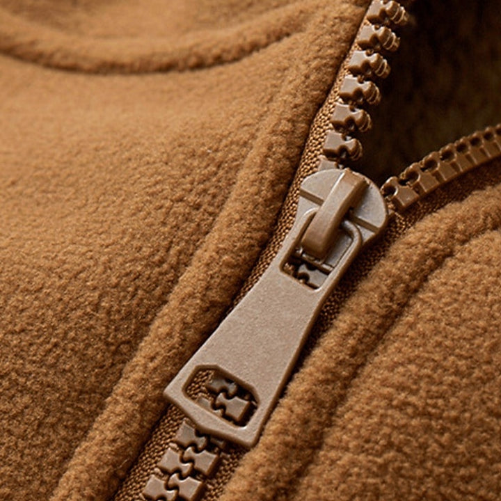 Tobias | Cozy Hooded Full-Zip Jacket