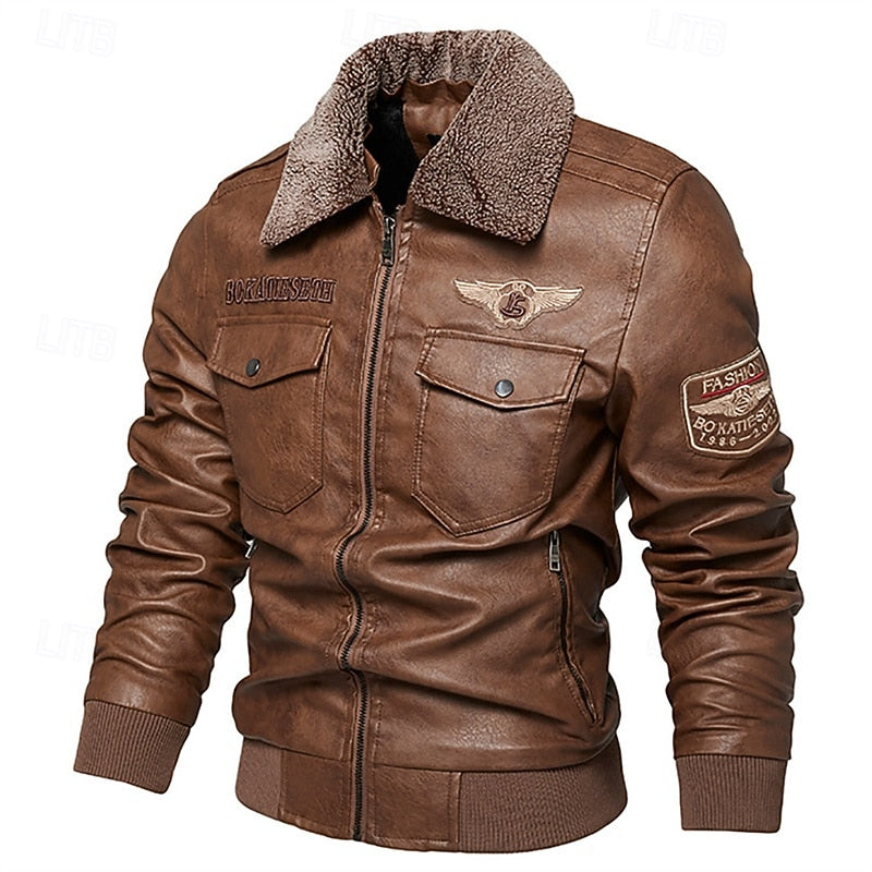 Ashton | Aviator Bomber Jacket