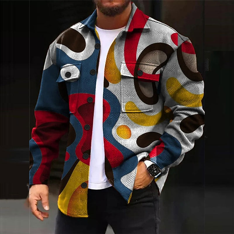 Anthony | Bold Patterned Overshirt