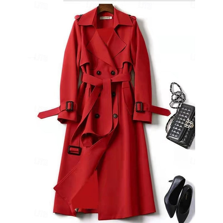 Clarissa | Belted Long Trench Coat