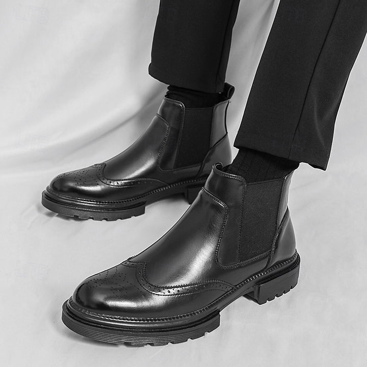 Alistair | Wingtip Chelsea Boots