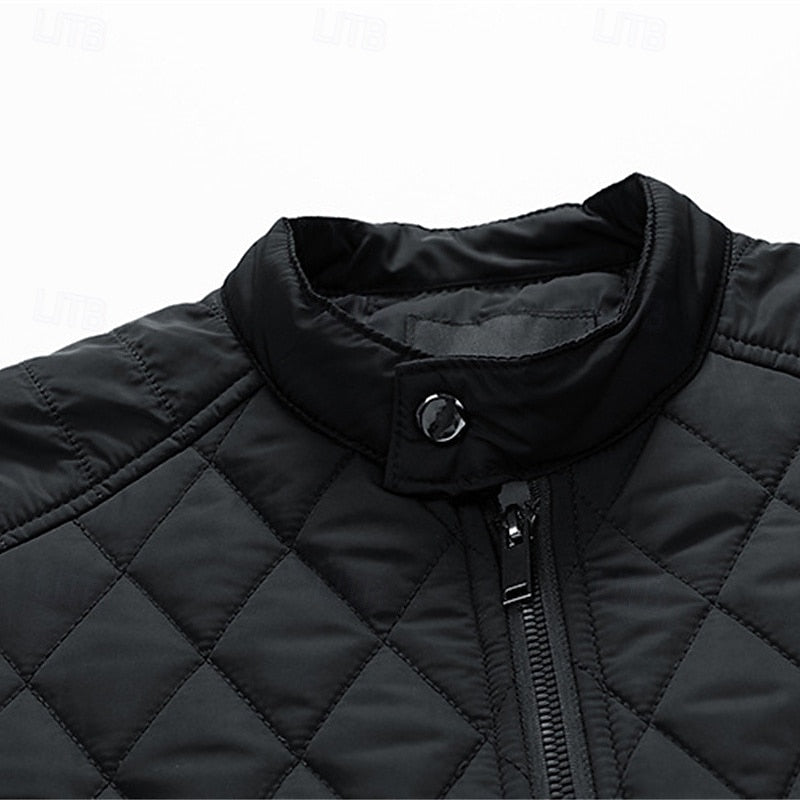 Ashton | Quilted Stand-Collar Jacket
