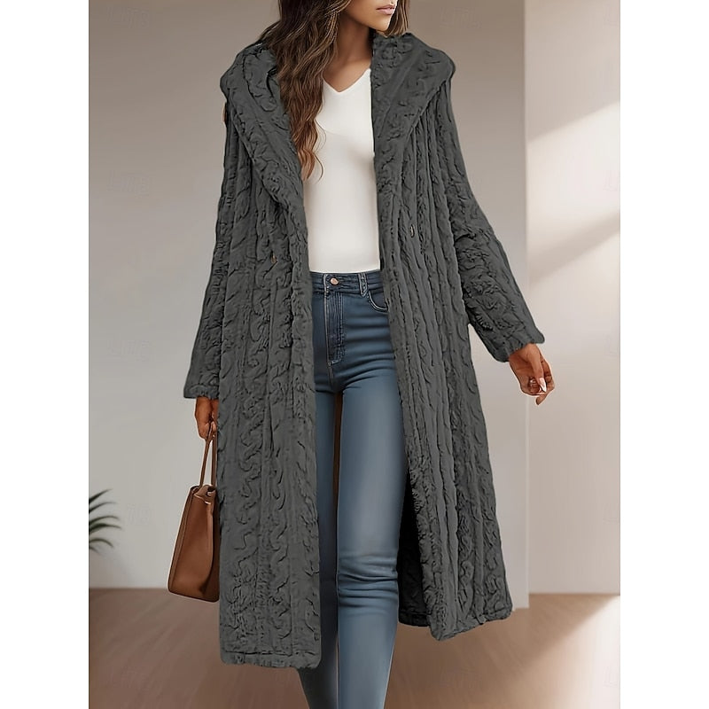 Georgina | Hooded Longline Coat