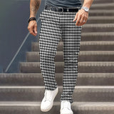 Nolan | Tailored Houndstooth Pants