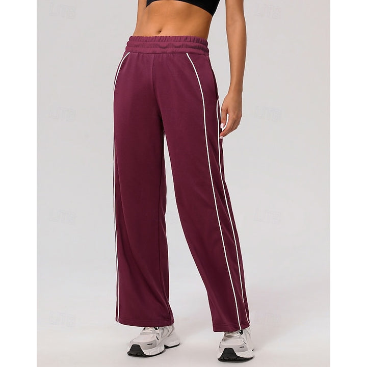 Maisie | Relaxed Side-Stripe Joggers