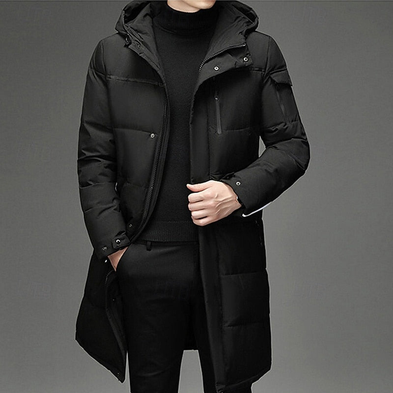 Rupert | Hooded Long Winter Coat