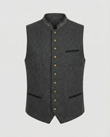 Frederick | Traditional Standing-Collar Vest