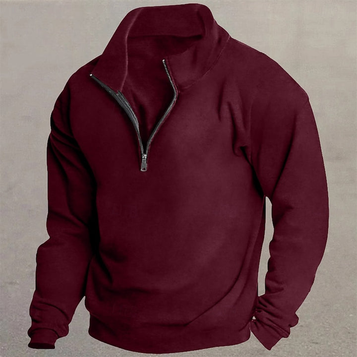 Clark | Quarter-Zip Standing Collar Pullover