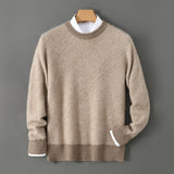 Gareth | Textured Crew Neck Sweater