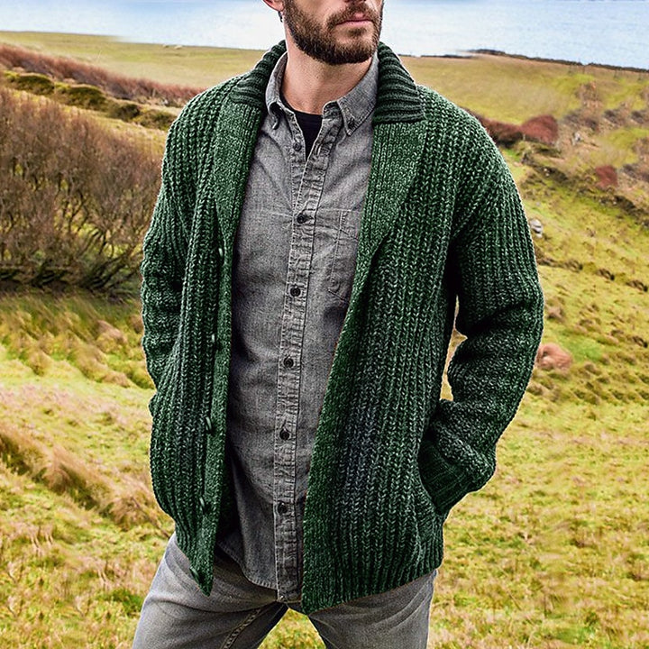 Callahan | Shawl Collar Knit Cardigan