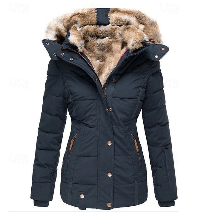 Gloria | Fur-Trimmed Hooded Winter Jacket