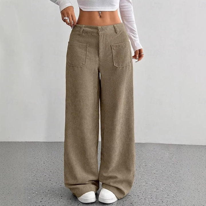 Rosalie | Wide-Leg High-Waist Pants