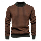 Gerard | Ribbed Mock Neck Sweater
