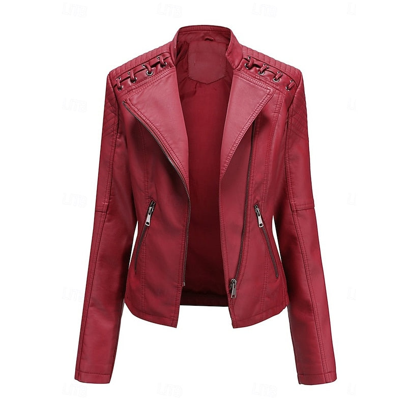 Rosa | Sleek Biker Jacket