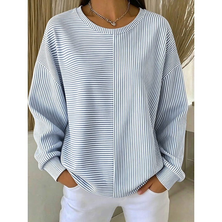 Corinna | Relaxed Striped Sweatshirt