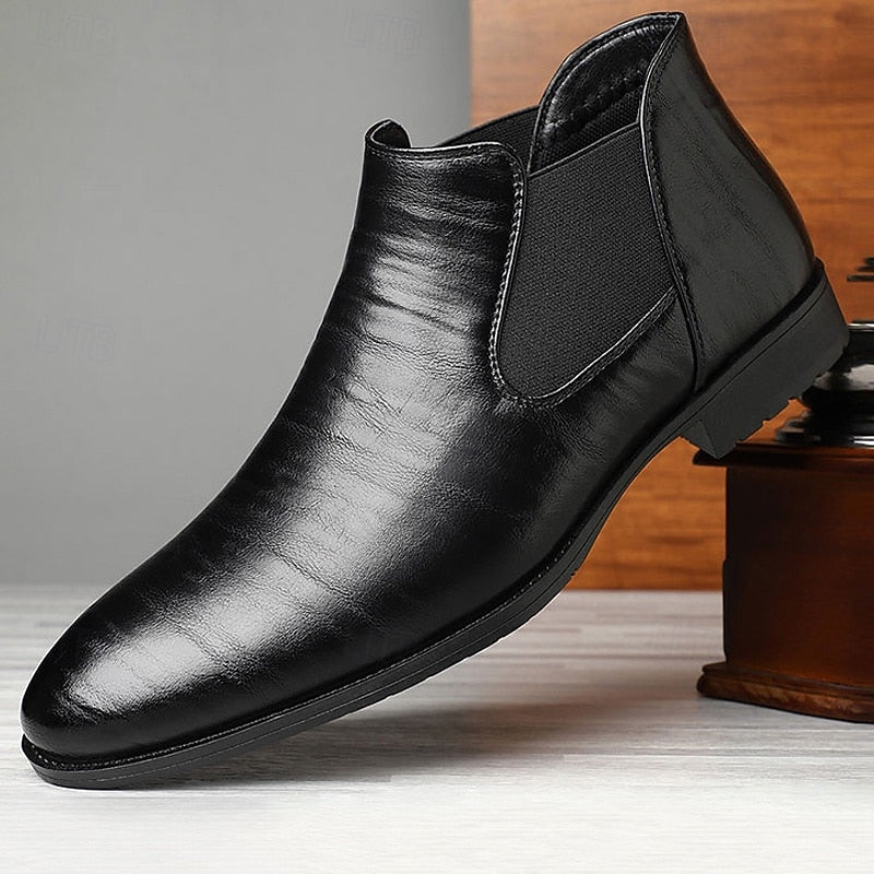 Quincy | Classic Slip-On Chelsea Boots