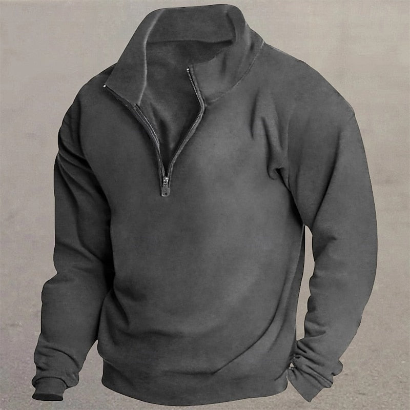 Clark | Quarter-Zip Standing Collar Pullover