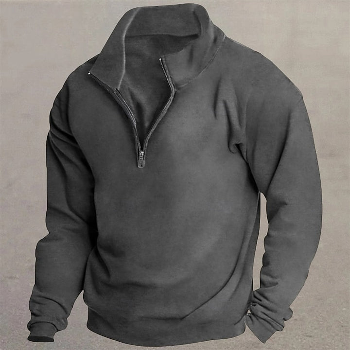 Clark | Quarter-Zip Standing Collar Pullover