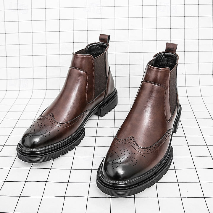 Alistair | Wingtip Chelsea Boots